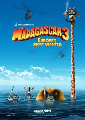 Madagaskar 3: Avrupa’nın En Çok Arananları izle